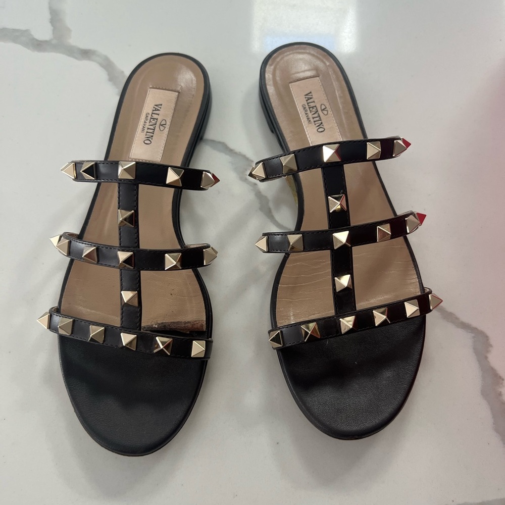 Valentino RockStud Sandals Sz 36